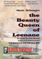The Beauty Queen of Leenane by Martin McDonagh - Poster